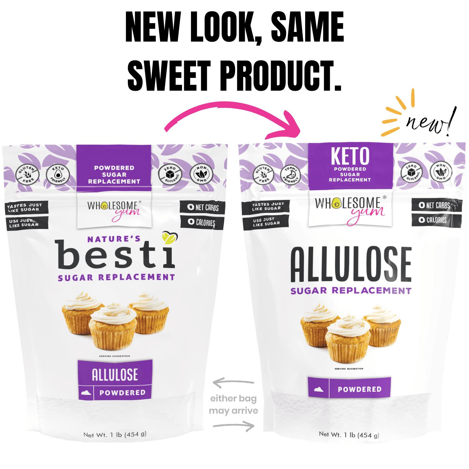 Allulose Sweetener, Keto Sweetener, 0g Net Carb, 1:1 to Sugar - 1 lb. –  Wholesome Provisions