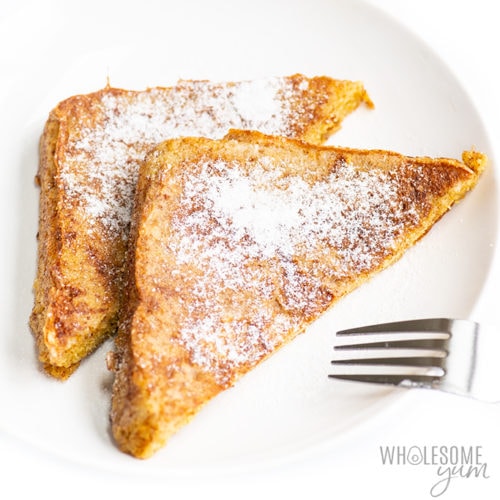 Low Carb Keto French Toast Recipe Wholesome Yum