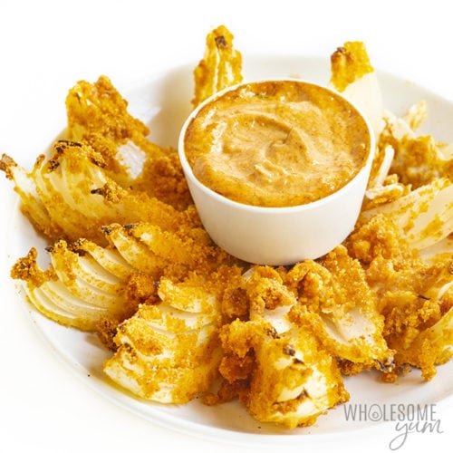 Keto Blooming Onion (with video) - The Soccer Mom Blog