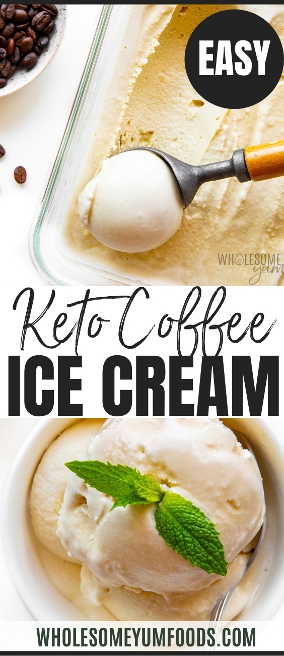 Keto coffee ice cheap cream maker recipe