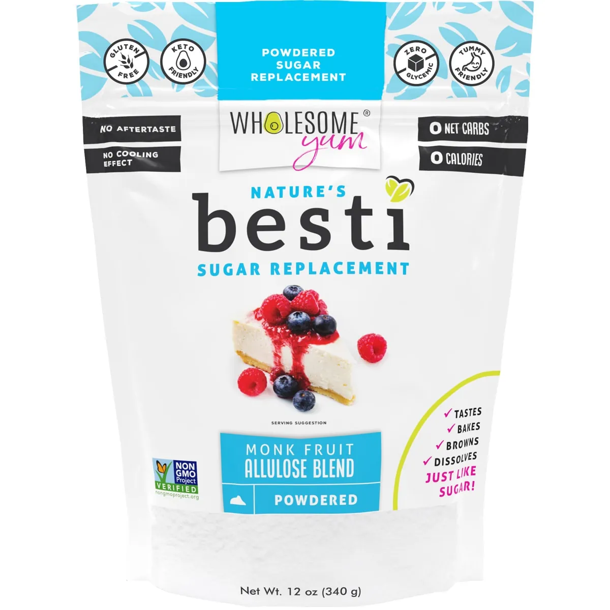 Besti Powdered Monk Fruit Sweetener With Allulose