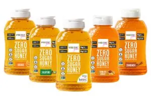 Zero sugar honey collection.